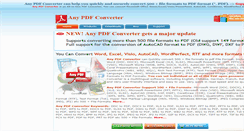 Desktop Screenshot of any-pdf-converter.com